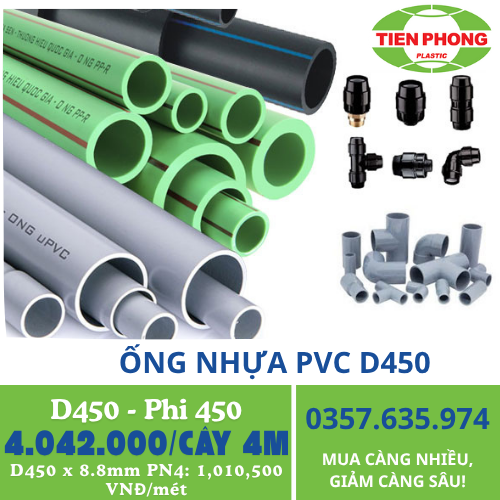 ong-nhua-tien-phong-pvc-450